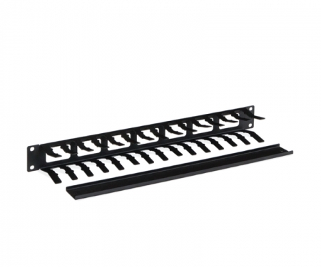Kendall Howard 1U finger duct horizontal cable manager open, kh-1903-3-300-01