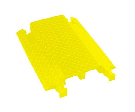 2 channel do max drop over cable protector in yellow color 2 channel do max drop over cable protector in yellow color