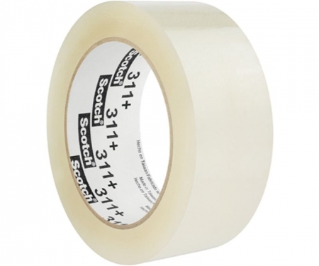 3M 311+ Cold Temperature Carton Sealing Tape - 2 Mil - 2 3M 311+ Cold Temperature Carton Sealing Tape - 2 Mil - 2