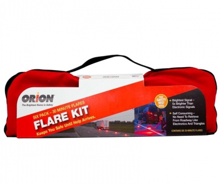 6 Pack Emergency safety flares