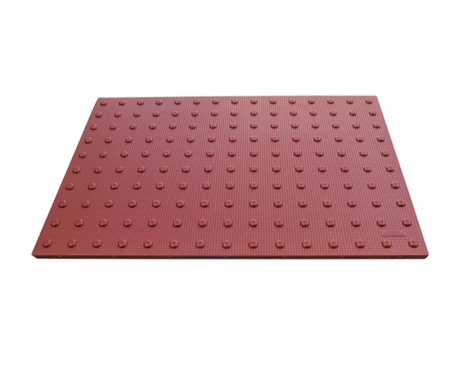 3' by 2' red ada detectable warning pavers urethane spill containment 3' by 2' red ada detectable warning pavers urethane spill containment