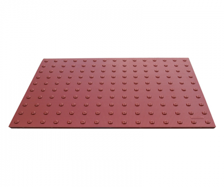 4' by 2' red ada detectable warning pavers urethane spill containment 4' by 2' red ada detectable warning pavers urethane spill containment