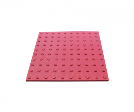 2'  by 2' safety red detectable warning paver spill containment  2'  by 2' safety red detectable warning paver spill containment
