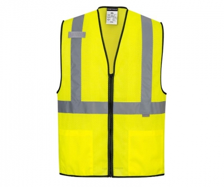 Alabama Mesh Safety Vest Yellow 1