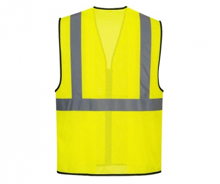 Alabama Mesh Safety Vest Yellow 2