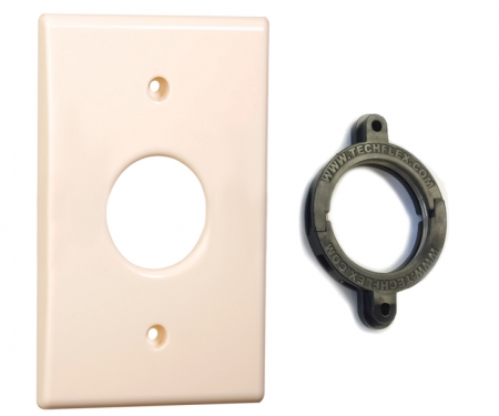 Flexo wall mounting kit, almond Flexo wall mounting kit, almond