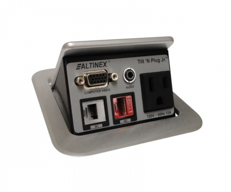 Altinex TNP121 Power & Data Grommet, Silver Altinex TNP121 Power & Data Grommet, Silver