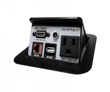 Altinex TNP125 Power & Data Grommet, Black Altinex TNP125 Power & Data Grommet, Black