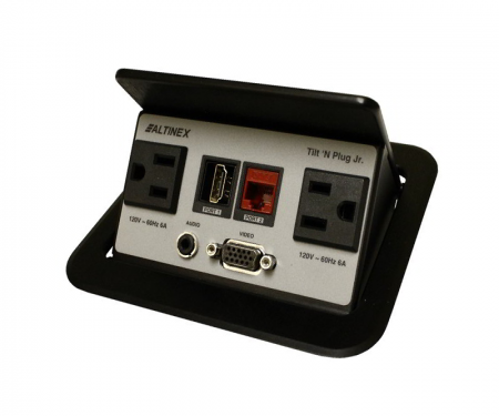 altinex power and data tilt n plug table box. altinex power and data tilt n plug table box.