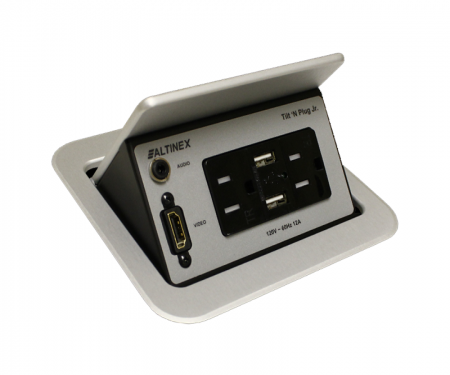 Altinex TNP358 Power & Data Grommet,Silver Altinex TNP358 Power & Data Grommet,Silver