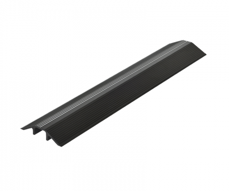 Black aluminum cable hose protector with 36 Black aluminum cable hose protector with 36