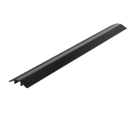 Black aluminum cable hose protector with 60 Black aluminum cable hose protector with 60