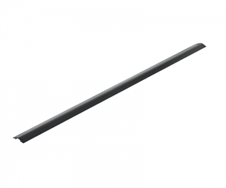 Black aluminum cable hose protector with 48 Black aluminum cable hose protector with 48