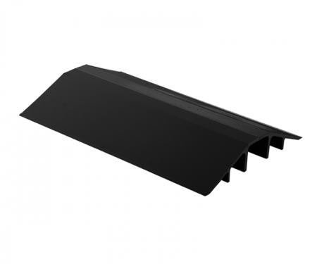 Black aluminum cable hose protector with 36 Black aluminum cable hose protector with 36