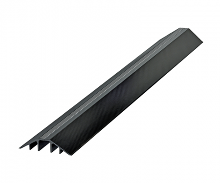 Black aluminum cable hose protector with 72 Black aluminum cable hose protector with 72