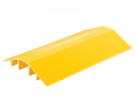 Yellow aluminum cable hose protector with 36 Yellow aluminum cable hose protector with 36