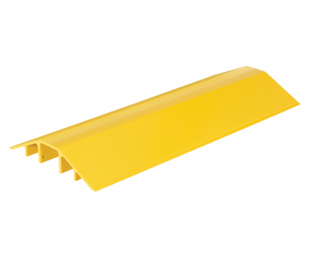Yellow aluminum cable hose protector with 48 Yellow aluminum cable hose protector with 48