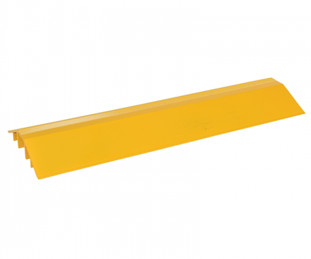Yellow aluminum cable hose protector with 60 Yellow aluminum cable hose protector with 60