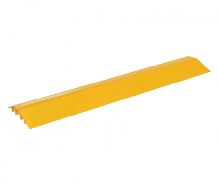 Yellow aluminum cable hose protector with 72 Yellow aluminum cable hose protector with 72