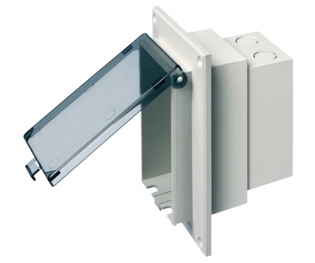 vertical inbox with retrofit clear cover vertical inbox with retrofit clear cover