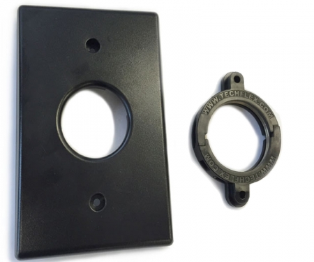 Flexo wall mounting kit, black Flexo wall mounting kit, black