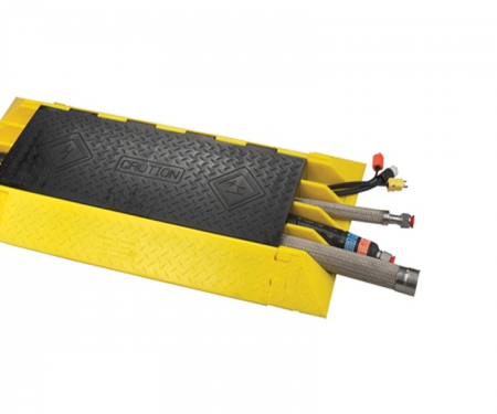 4-Channel Cable Protector, Bumble Bee X-large protecting cables 4-Channel Cable Protector, Bumble Bee X-large protecting cables