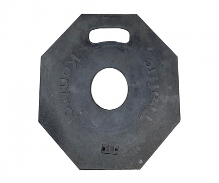 Bv 10 Traffic Kontrol Rubber Delineator Base Weight 10 Lbs