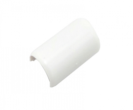 CordMate cable raceway coupling piece, white.  CordMate cable raceway coupling piece, white.