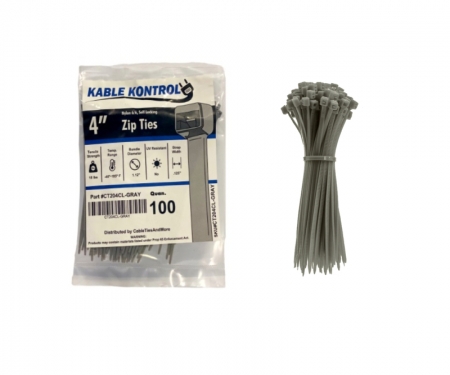 100 pcs CABLE TIES Assorted Sizes Black Plastic ZIP Tie Wire Cord Organizer Pack 