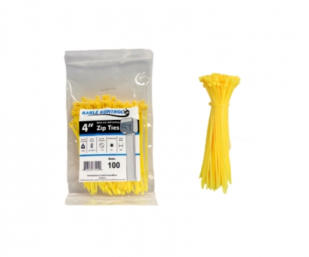 100 x Fluorescent Coloured Nylon Cable Ties 200 x 4.8mm Extra Strong Zip Tie