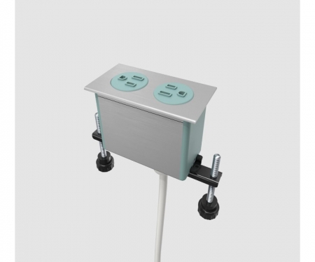 Byrne Dot in-surface 2 power outlet,dusk