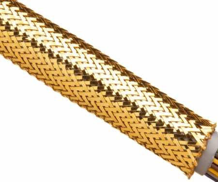 Gold chrome xtra coverage expandable sleeving