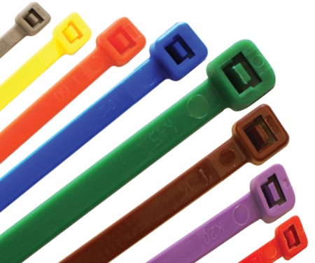 180 Pieces Nylon Cable Ties Zip Tie 5 Colours Thin Thick Various Size 16240 
