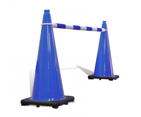 cone bar blue white 2