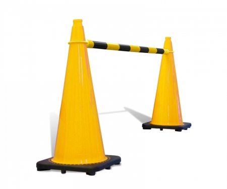 cone bar yellow black 2