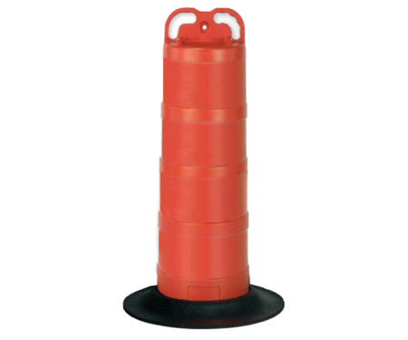 Cortina orange trail guide traffic channelizer barrel drum slim with no collar and 18lb tire ring base Cortina orange trail guide traffic channelizer barrel drum slim with no collar and 18lb tire ring base