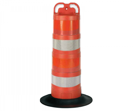 Cortina orange trail guide traffic channelizer barrel drum slim with (4) 4 inch engineer grade high intensity diamond grade with fluorescent stripes and 18lb tire ring base Cortina orange trail guide traffic channelizer barrel drum slim with (4) 4 inch engineer grade high intensity diamond grade with fluorescent stripes and 18lb tire ring base