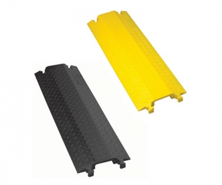 2 Do-lite drop over cord covers, one black and one yellow 2 Do-lite drop over cord covers, one black and one yellow