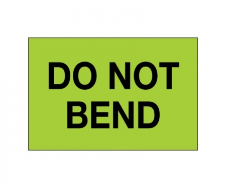 Do Not Bend Green Solid Do Not Bend Green Solid