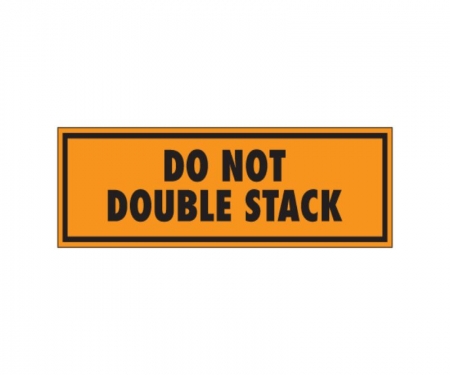 Do Not Double Stack Orange