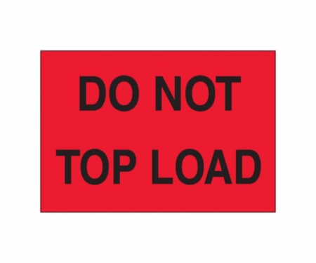 Do Not Top Load Red Do Not Top Load Red