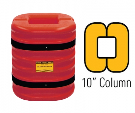 Eagle 1724-10 Red Mini Column Protector