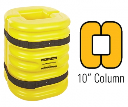 Eagle 1724-10 Yellow Mini Column Protector