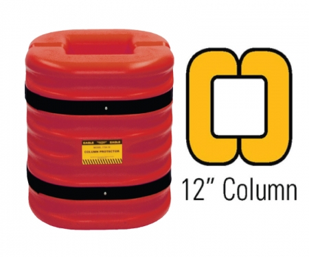 Eagle 1724-12 Red Mini Column Protector