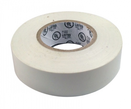 PVC electrical tape, white PVC electrical tape, white