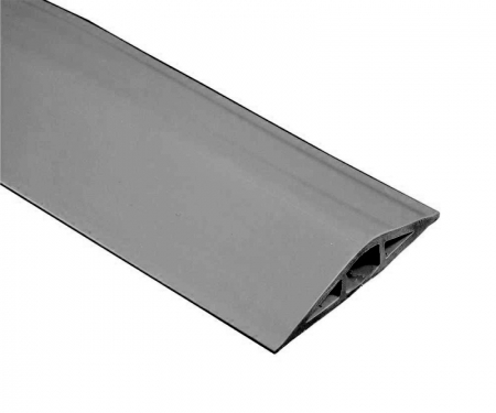 Single channel gray flexiduct unsplit cord cover Single channel gray flexiduct unsplit cord cover