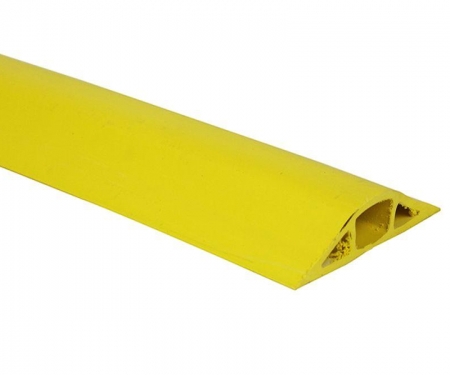 Yellow flexiduct unsplit cord cover