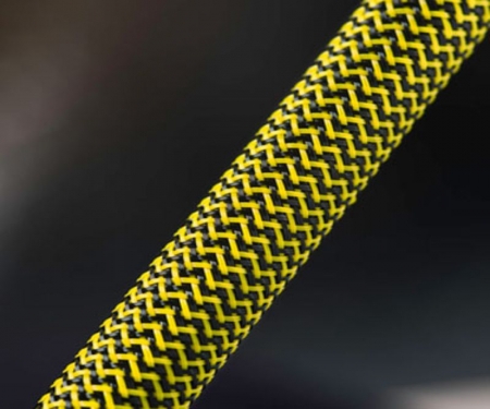 Flexo Tightweave Sleeving Yellow Black Flexo Tightweave Sleeving Yellow Black