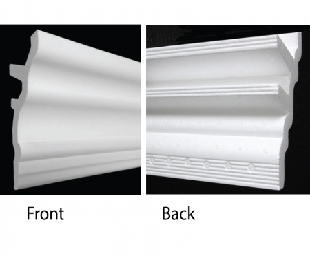 foam crown molding front and back diagram foam crown molding front and back diagram