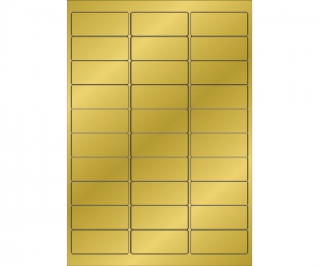 Foil Rectangle Laser Labels